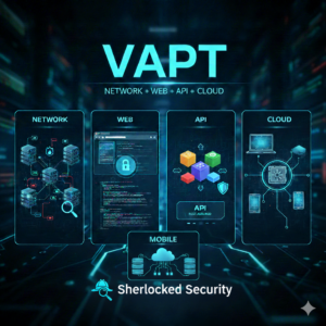 VAPT  – Network + Web + API + Cloud – Sherlocked Security – SS NWAC004