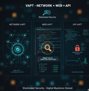 VAPT – Network + Web + API  - Sherlocked Security – SS NWA001