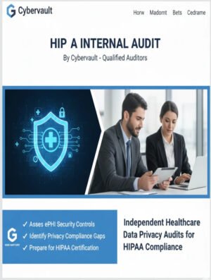 HIPAA – Internal Audit Services -  Cybervault – CY601