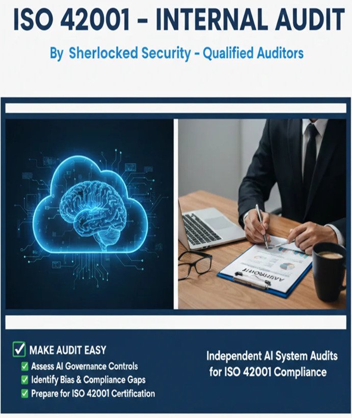 ISO/IEC 42001 – AI – Internal Audit Services – Sherlocked Security – SS301